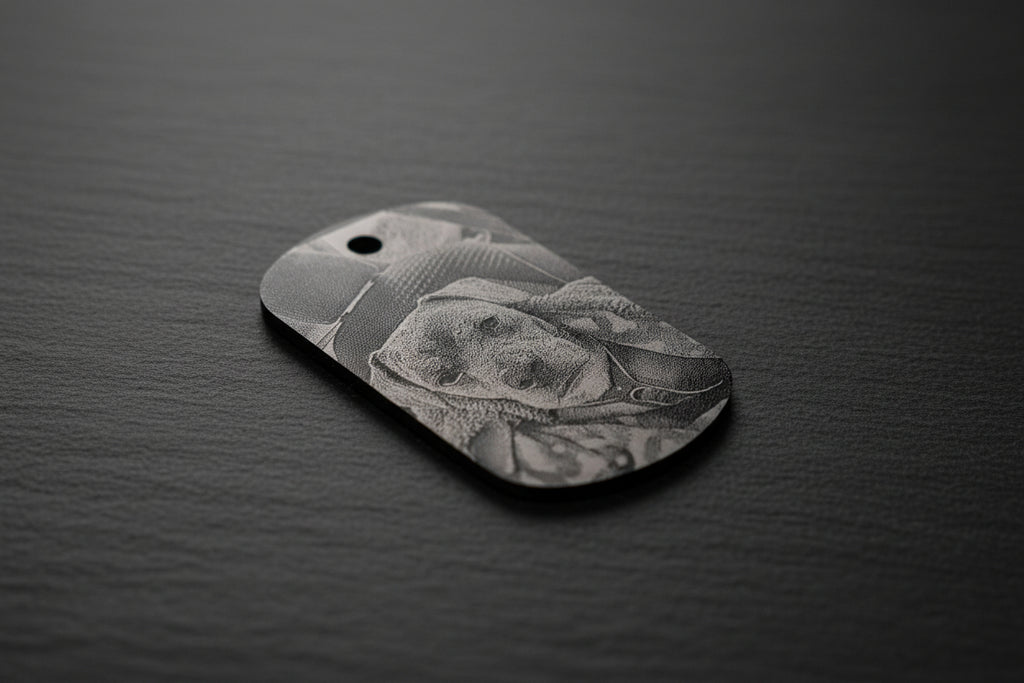 Personalized dog key ring