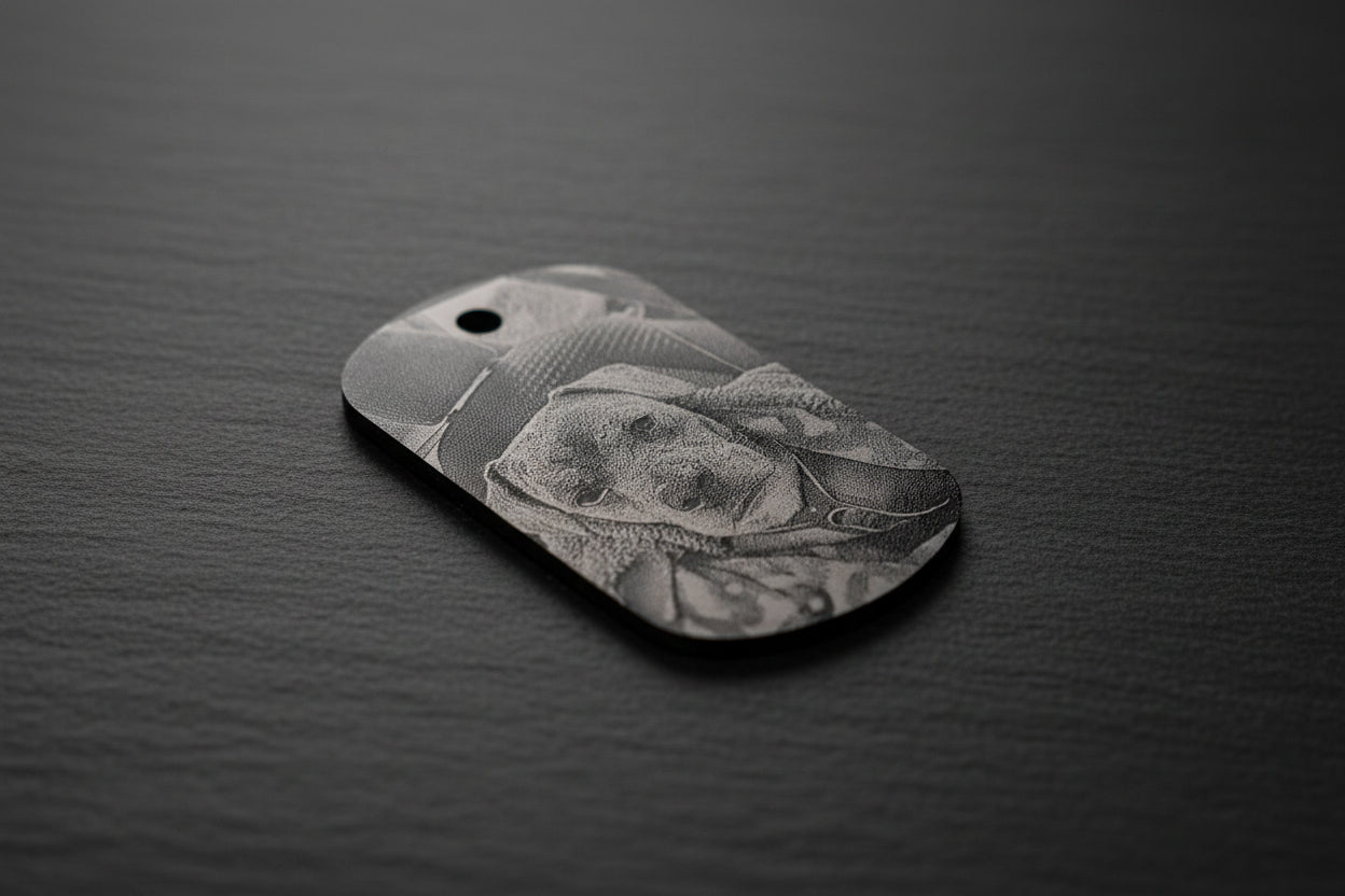 Personalized dog key ring