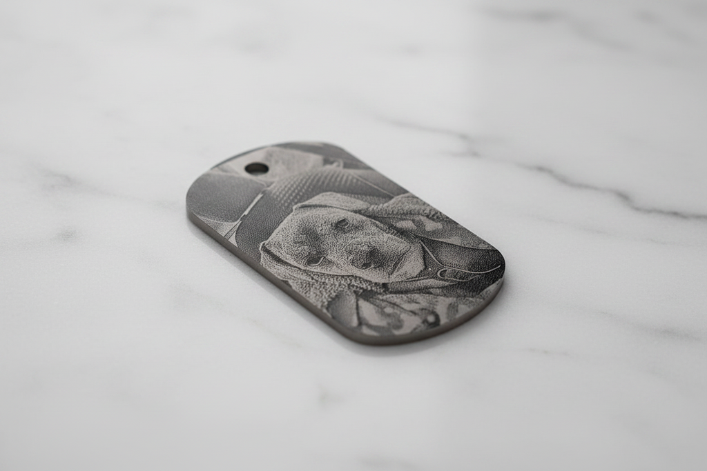 Personalized dog key ring