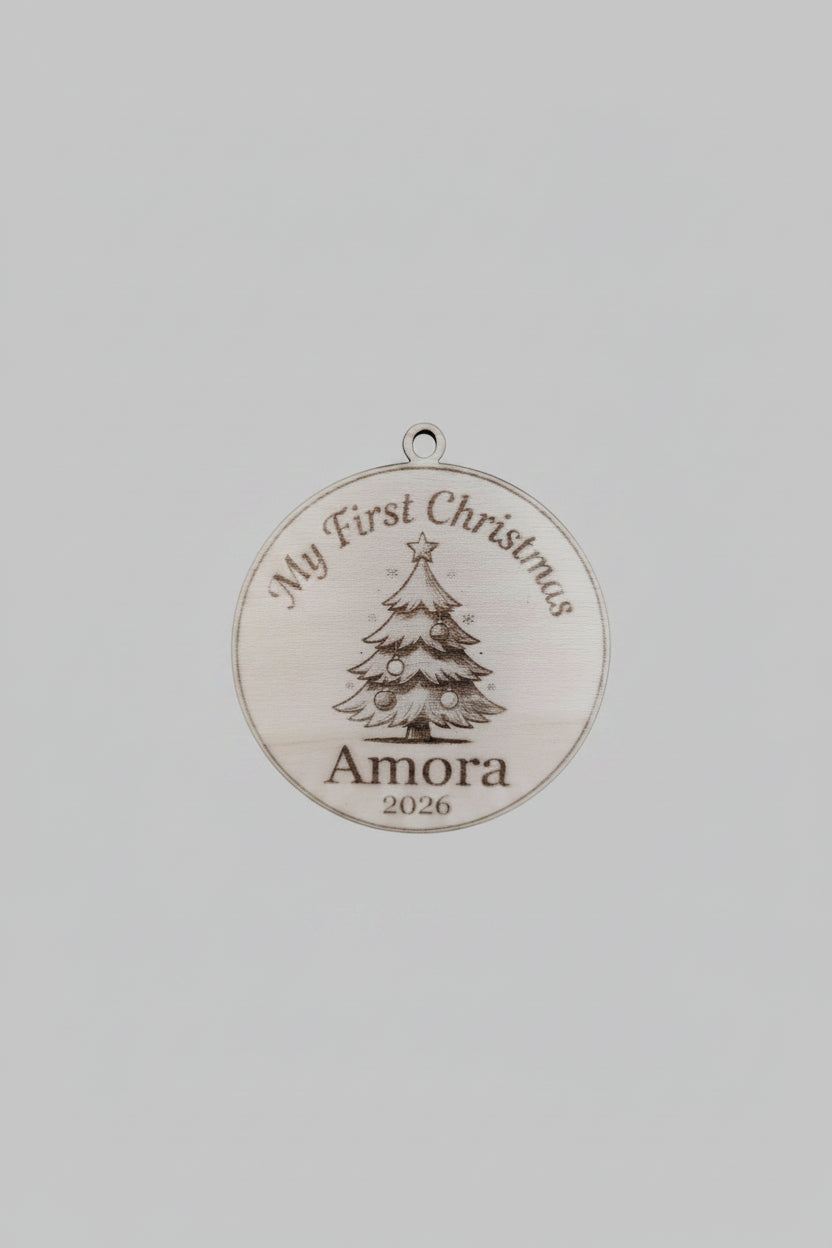 Personalized Christmas tree decorations