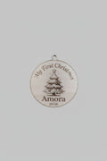 Personalized Christmas tree decorations