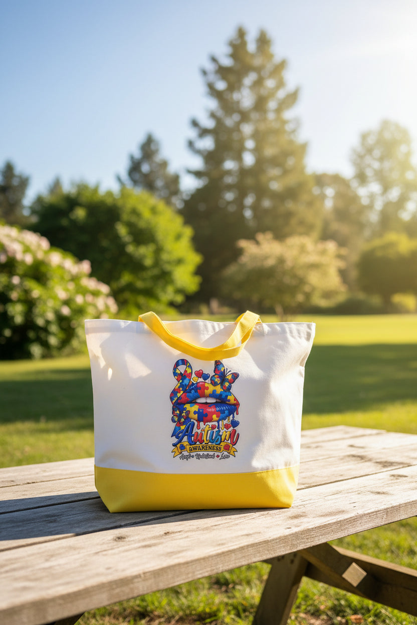 Autism Awareness Tote Bag